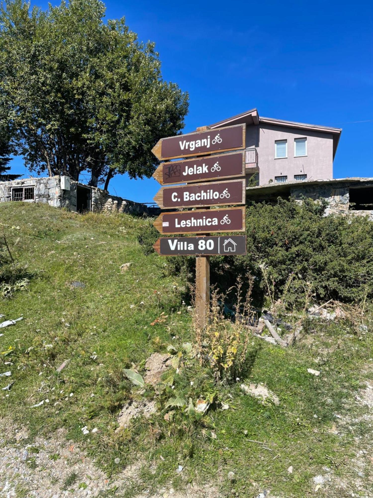 Villa 80 Kodra E Diellit Tetowo Zewnętrze zdjęcie